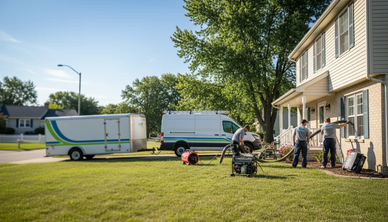 Flooded Basement Restoration And Cleanup With Repair in Union, IA near me